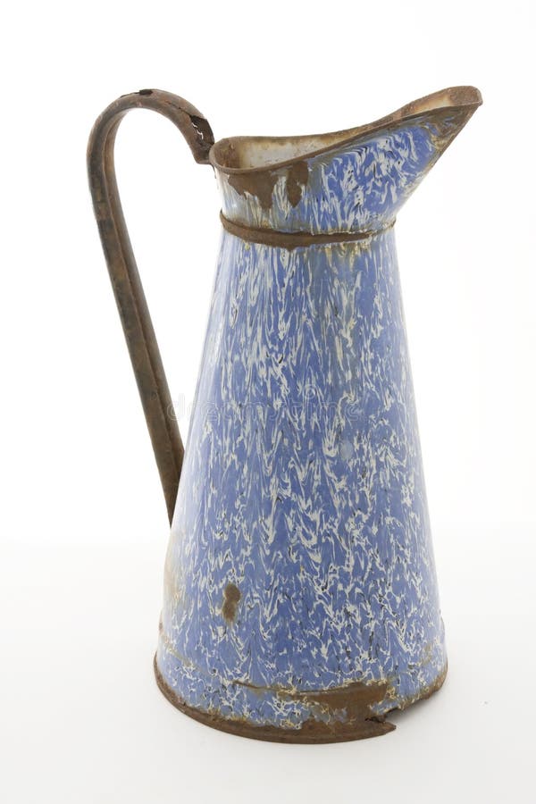 Antique water jug stock image. Image of ancient, rust 12723341