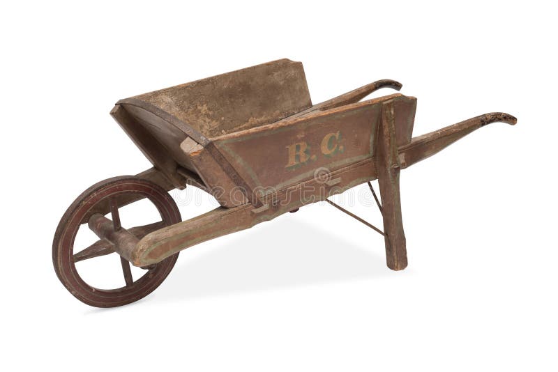 An Antique Wheelbarrow stock image. Image of antique 70101029