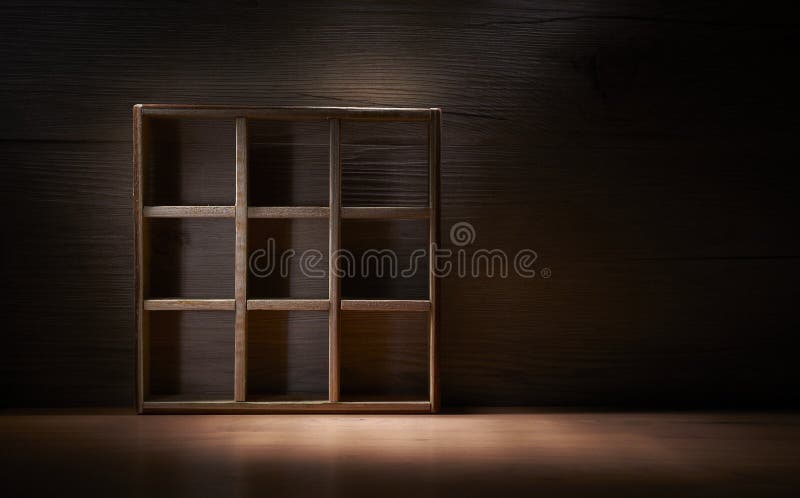 Antique Wood Box stock photos Antique Wood Box stock photos