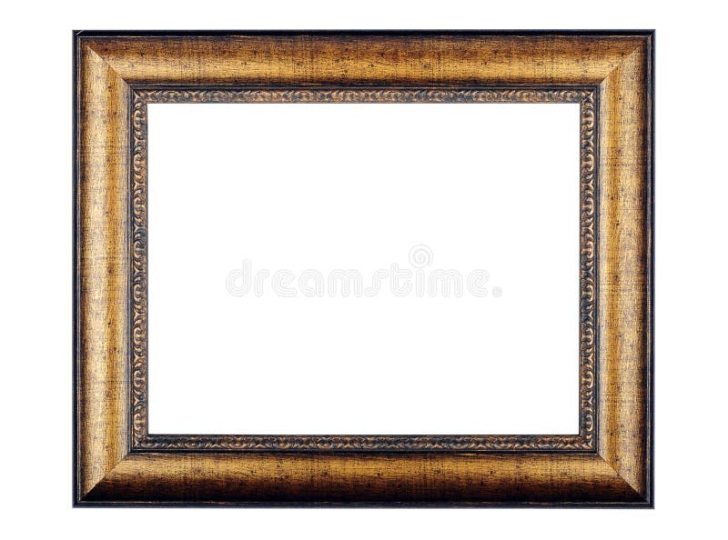 Antiqued picture frame