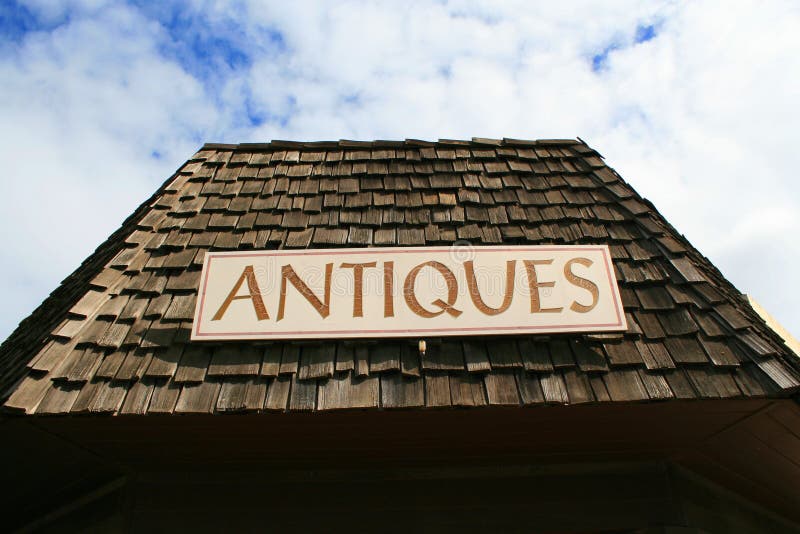 Antiques Sign