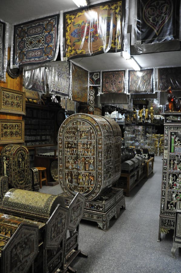 Antiques store in Cairo editorial image. Image of items 46579760
