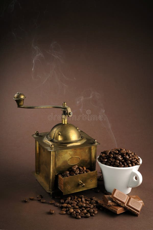 Antiquity coffee machine