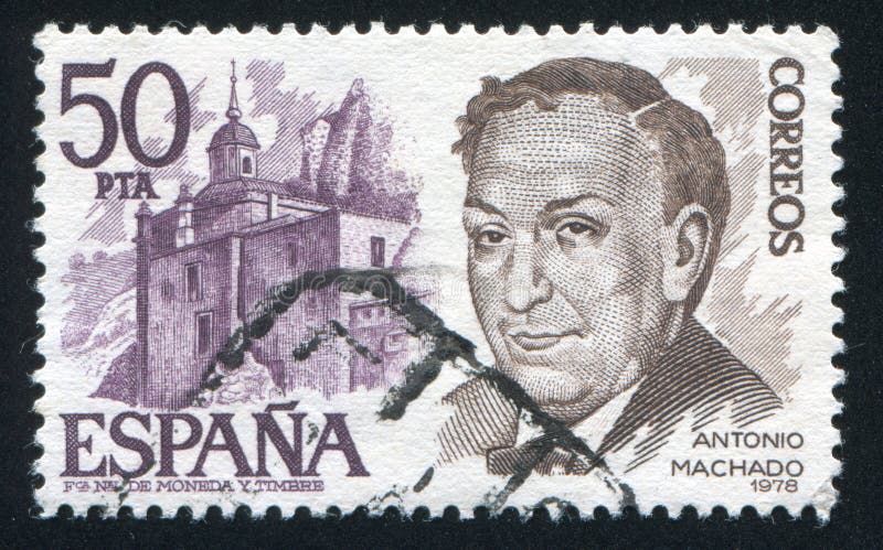 Antonio Machado Ruiz arkivfoto
