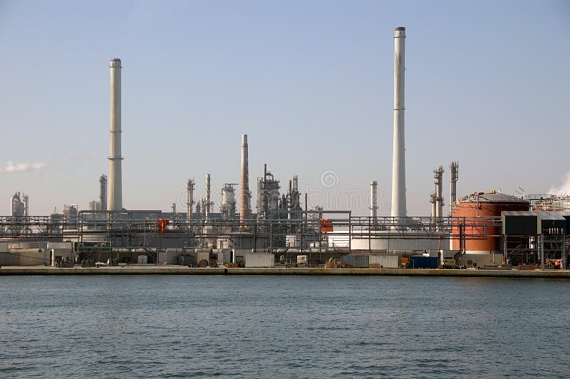 Antwerp harbour industries