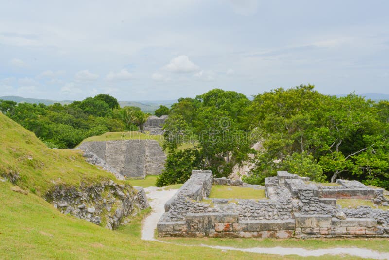 Ancient ruins in Central America. Ancient ruins in Central America