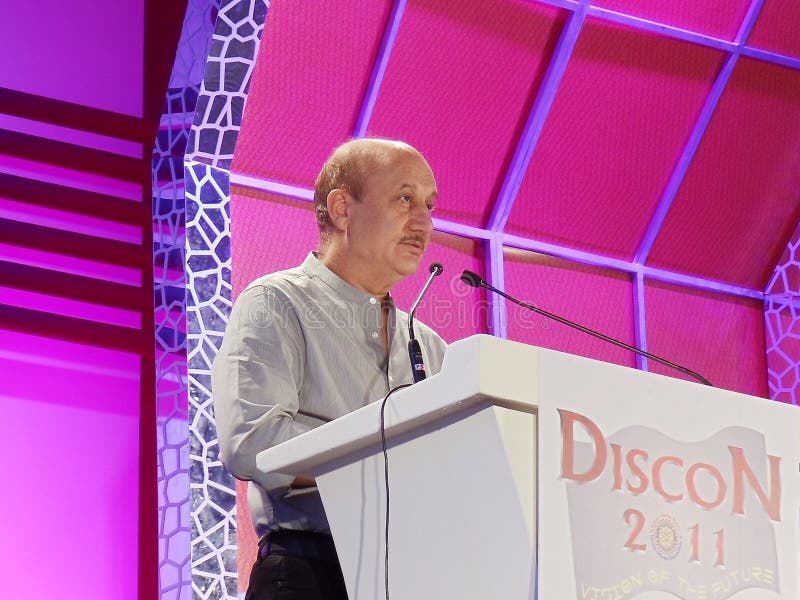 Anupam Kher editorial image. Image of international, performer - 24914010