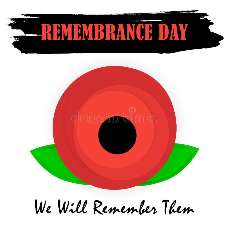 ANZAC DAY banner design with space for text. Remembrance day symbol. Card with red poppies and lettering text. Vector illustration stock illustration ANZAC DAY banner design with space for text. Remembrance day symbol. Card with red poppies and lettering text. Vector illustration stock illustration