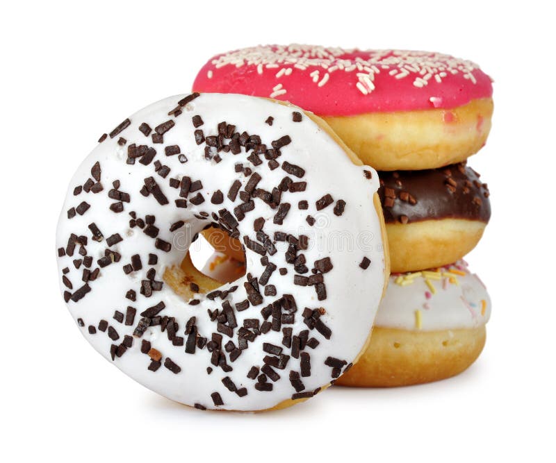 Variedade de donuts imagem de stock royalty free