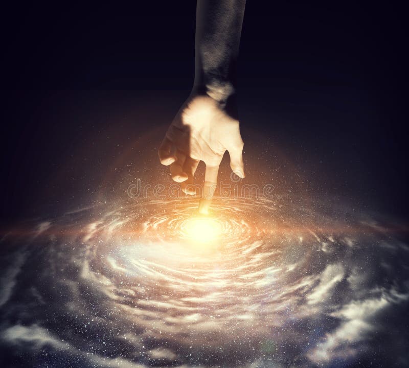 Ao criar algo único foto de stock