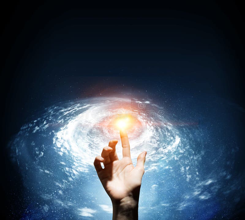 Ao criar algo original imagem de stock