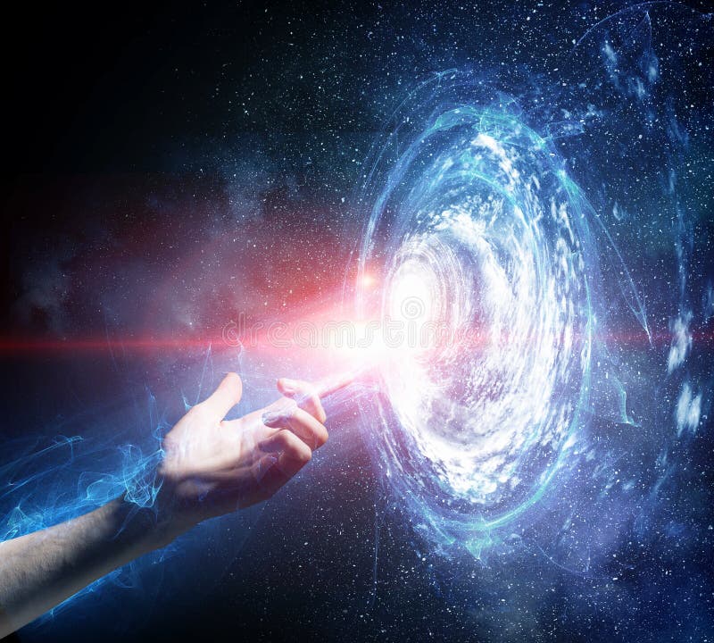 Ao criar algo único. Média mista fotografia de stock royalty free