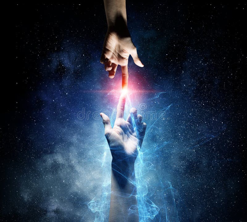 Ao criar algo original Meios mistos foto de stock royalty free