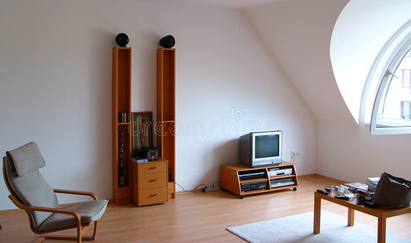 Apartment 1. Living room in afternoon sunlight Apartment 1. Living room in afternoon sunlight