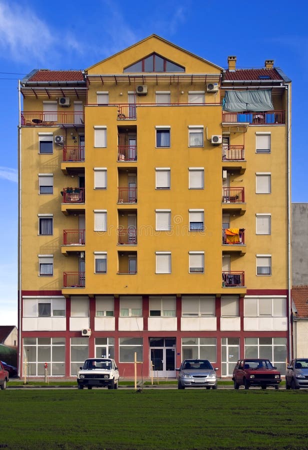 Apartment building stock photo. Image of home, condominium - 11990814