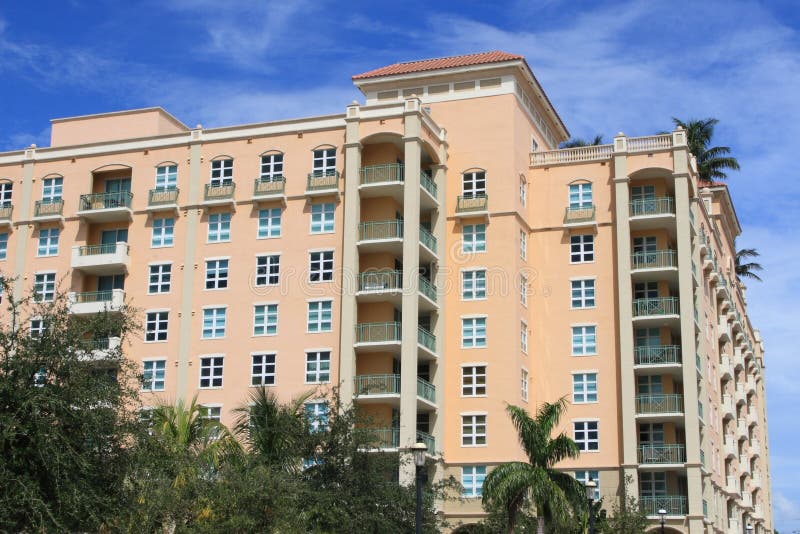 Apartment Building stock photography