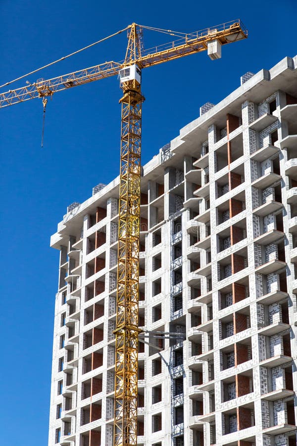 Apartment Building Construction Stock Photo Image of modern, high