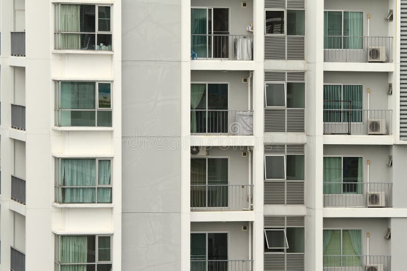 Apartment building stock image. Image of condominium - 33177393