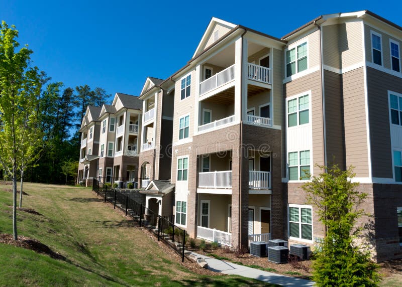 Apartment building royalty free stock photography