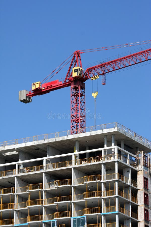 Apartment building under construction