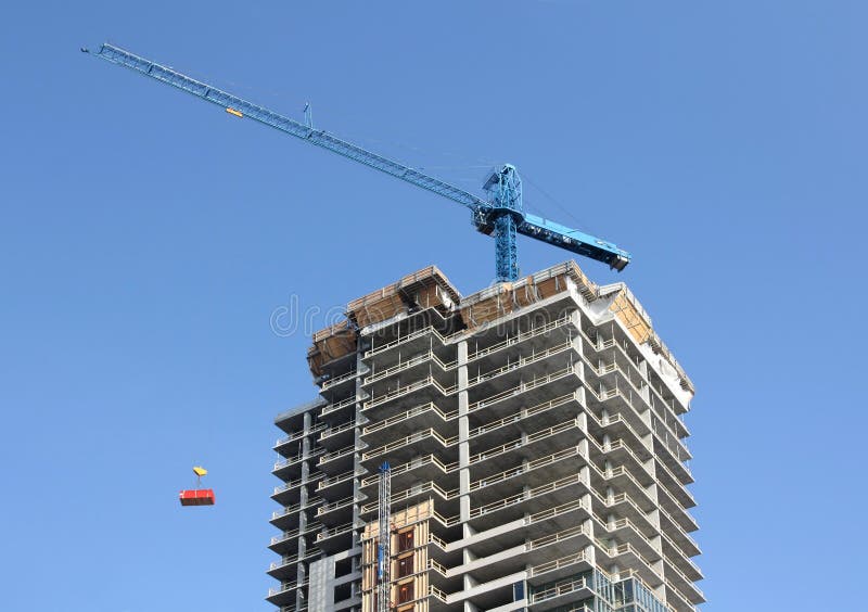 Apartment building under construction