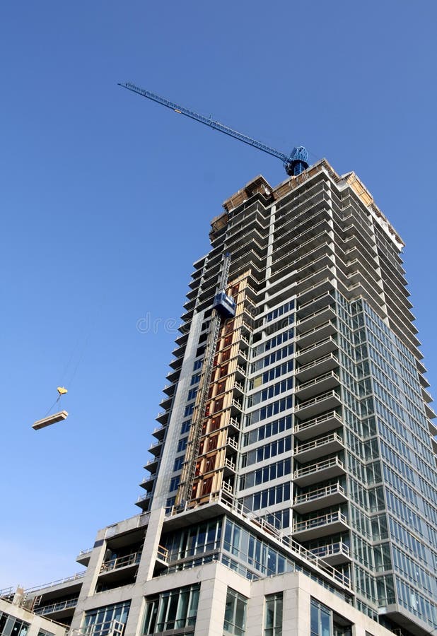 Apartment building under construction