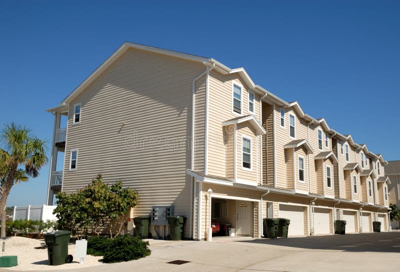 Apartment house stock image. Image of residence, apartments - 6977765