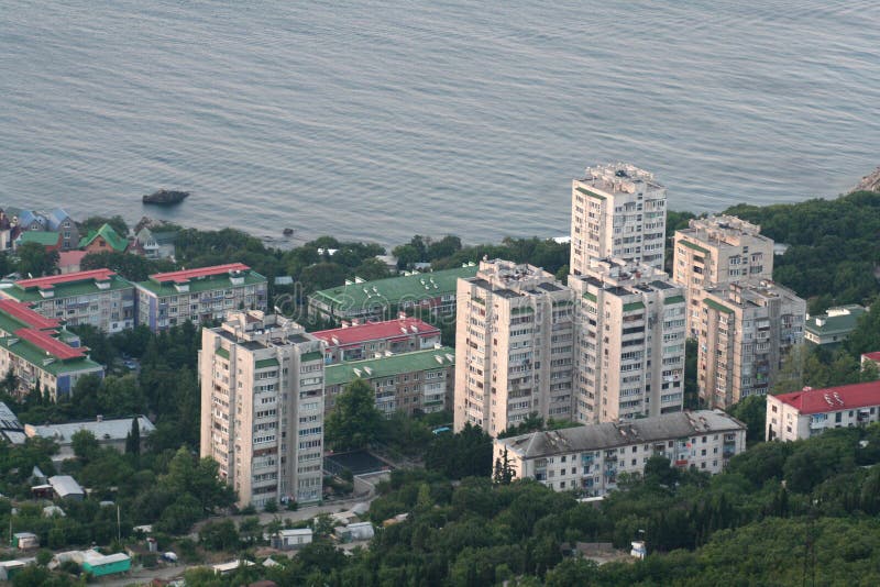 Apartment Houses In Foros (Crimea) Stock Image Image of crimea, modern 1888933