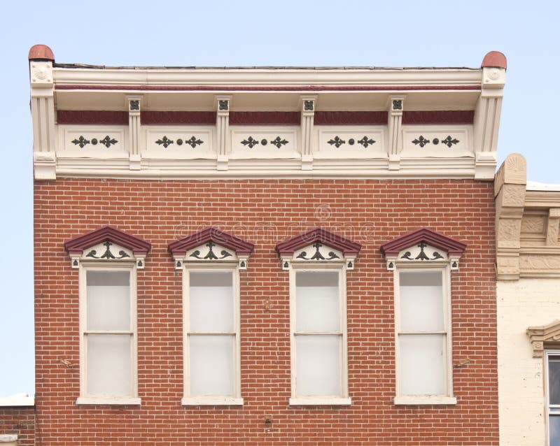 Ornamental Turret, Downtown Janesville, Wisconsin Stock Image Image of ornamental, wisconsin