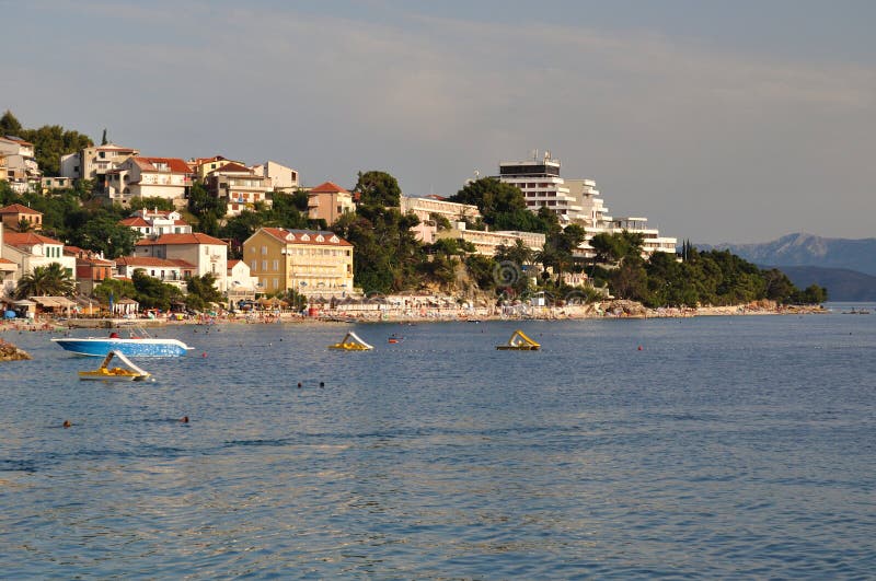 Apartments in Podgora, Croatia Stock Photo Image of high, boat 27951096