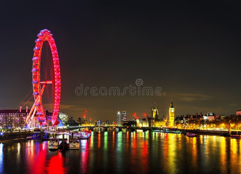 Aperçu de Londres avec Elizabeth Tower photos stock Aperçu de Londres avec Elizabeth Tower photos stock