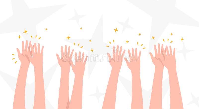 Aplauso. Manos De La Gente Aplaudiendo. Fondo De Ovaciones De Felicitaciones De Celebración. Diseño De Dibujos Animados Simple Y L Ilustración del Vector - Ilustración de palmada, aclamaciones: 180983128 Aplauso. Manos De La Gente Aplaudiendo. Fondo De Ovaciones De Felicitaciones De Celebración. Diseño De Dibujos Animados Simple Y L Ilustración del Vector - Ilustración de palmada, aclamaciones: 180983128