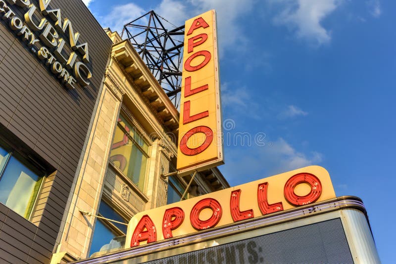 Apollo Theater - Harlem, New York stock foto Apollo Theater - Harlem, New York stock foto