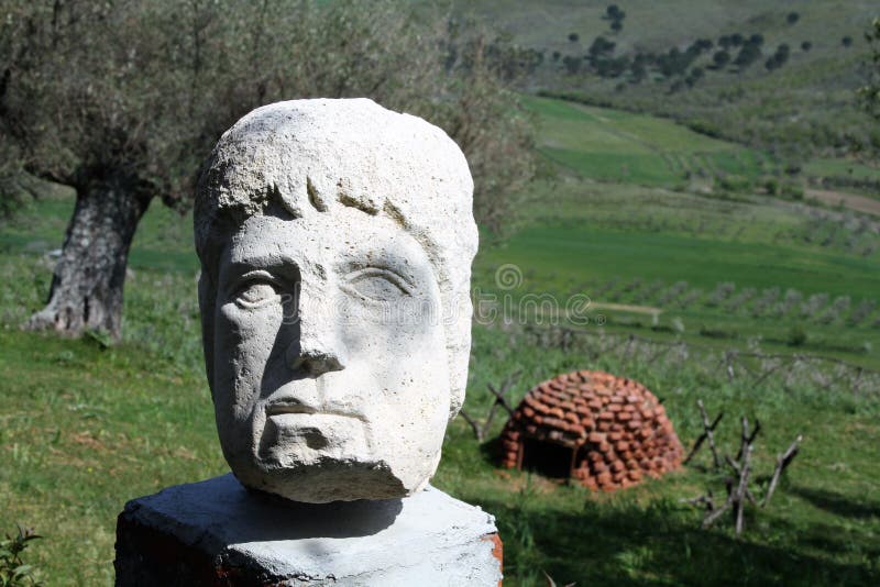 Apollonia - Albânia imagem de stock