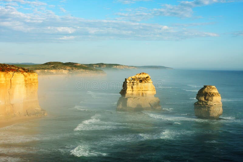 Twelve Apostles, great ocean road, Australia. Twelve Apostles, great ocean road, Australia