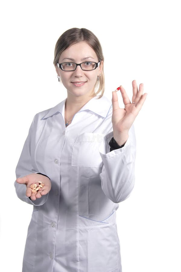 Apotheker stock afbeelding Apotheker stock afbeelding