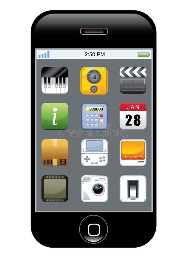 App ikony telefon