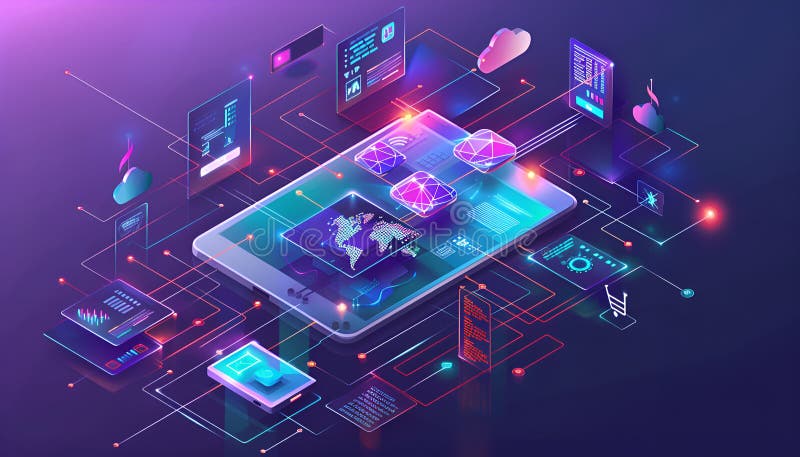App Modernization transforms legacy apps into efficient highperforming versions for growth royalty free stock image
