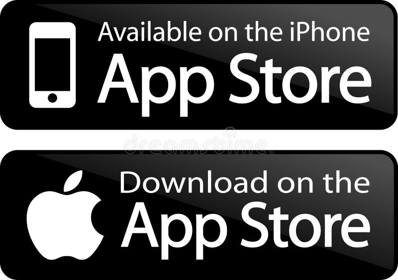 app store icon black