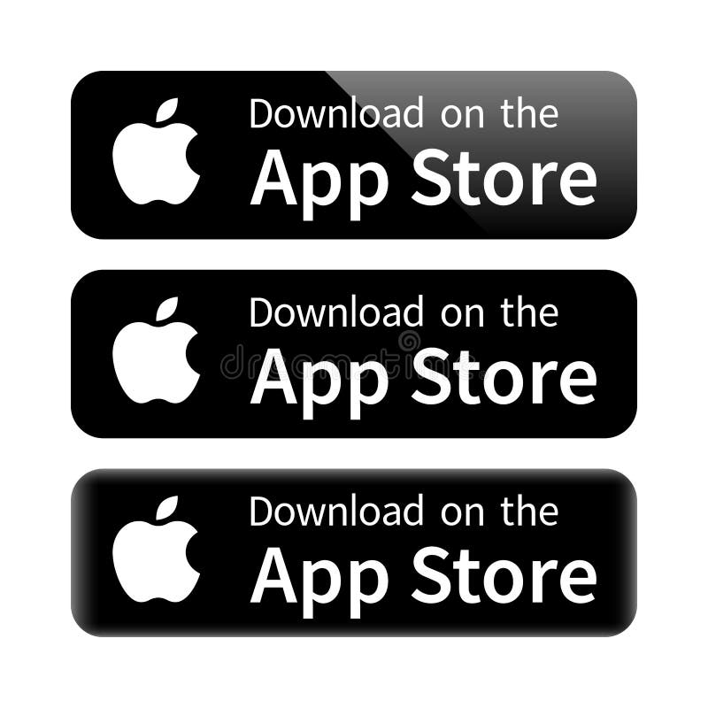 Available on App Store Button - Icon Shop - Download free icons for  commercial use