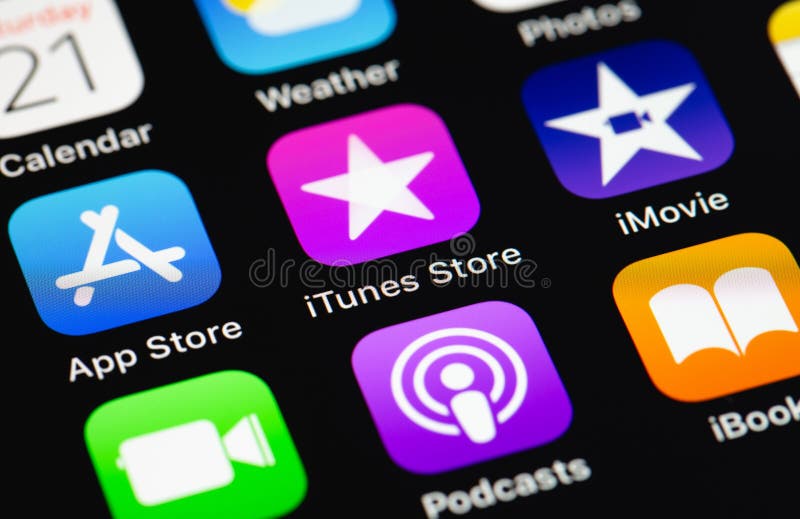 Gift Card Voucher for Apple App Editorial Stock Photo - Image of music,  display: 193416808