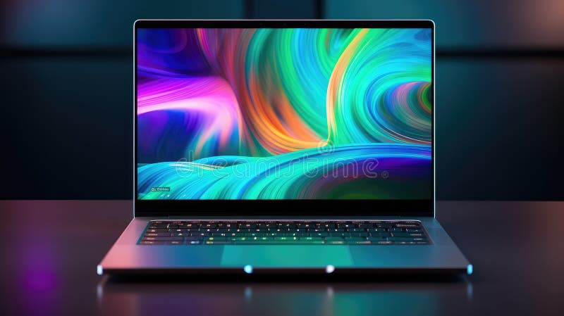 Apparecchiatura tecnologica di trackpad illustrazione di stock