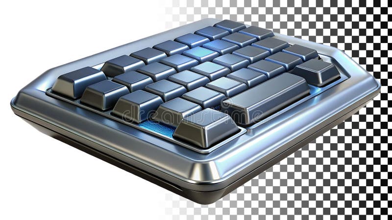 Apparecchiature per dispositivi di input da tastiera computer png immagine trasparente Generative AI illustrazione di stock
