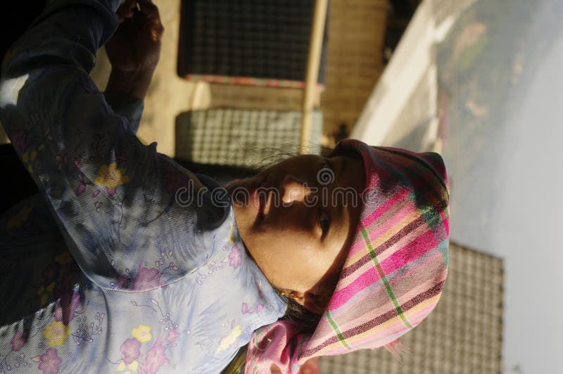 Appartenance ethnique thaïe de fille images libres de droits Appartenance ethnique thaïe de fille images libres de droits
