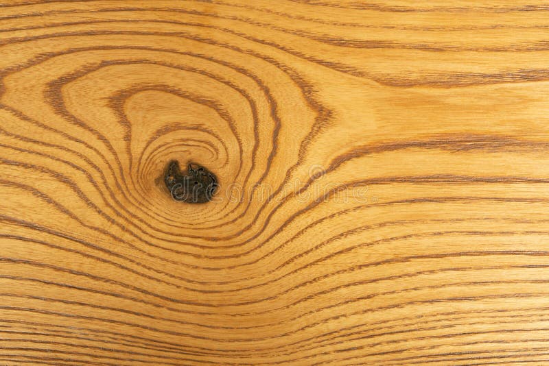 The Appearance of Oakcolored Pine Wood. Brushed Board. Creative Vintage Background. Stock Photo