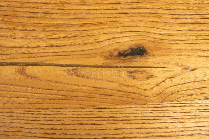 The Appearance of Oakcolored Pine Wood. Brushed Board. Creative Vintage Background. Stock Photo