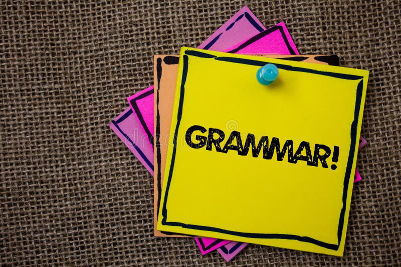 Appel de motivation de grammaire des textes d'écriture de Word Le concept d'affaires pour le système et la structure des règles d photos libres de droits Appel de motivation de grammaire des textes d'écriture de Word Le concept d'affaires pour le système et la structure des règles d photos libres de droits