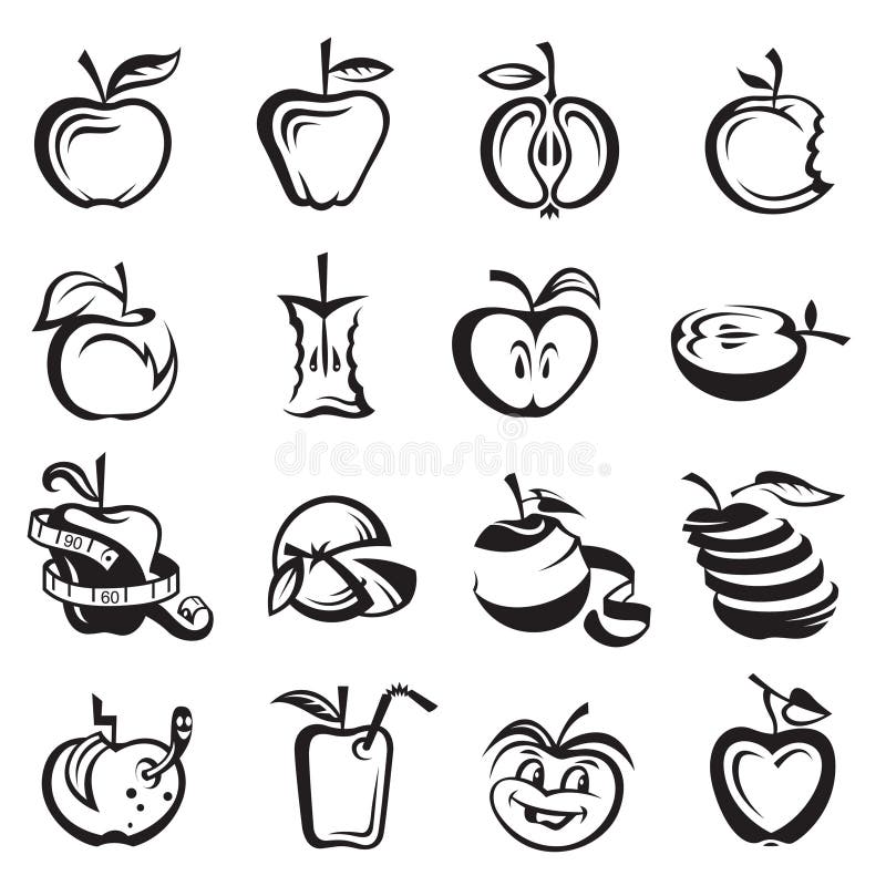 Appels royalty-vrije illustratie