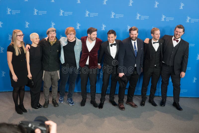 Appell för foto för `-låtskrivare` under den 68th Berlinale festivalen 2018 fotografering för bildbyråer Appell för foto för `-låtskrivare` under den 68th Berlinale festivalen 2018 fotografering för bildbyråer
