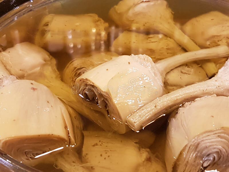 Appetizer of Artichoke Hearts Stock Image Image of food, artichoke